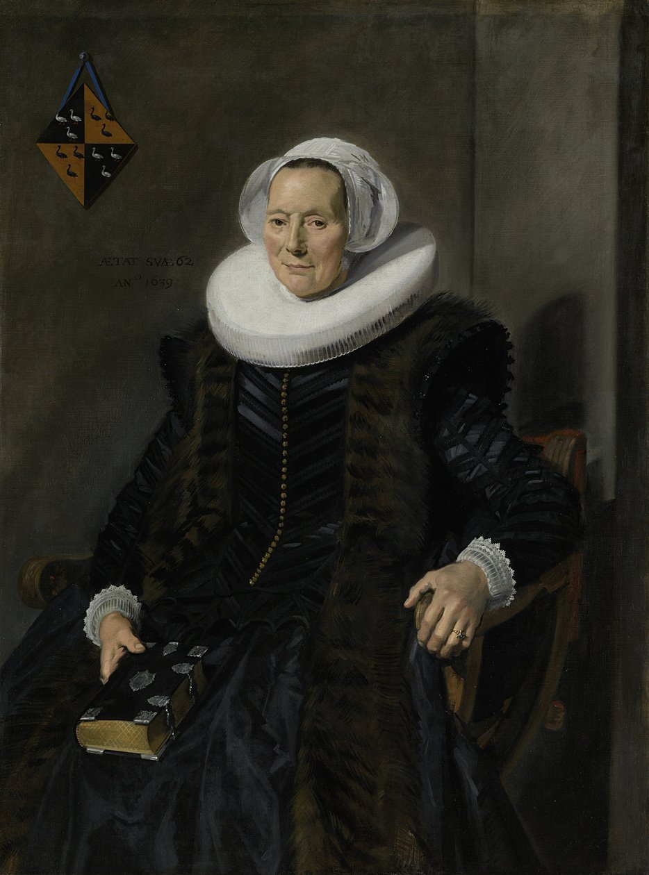 Ritratto di Maritge Claesdr Vooght da Frans Hals
