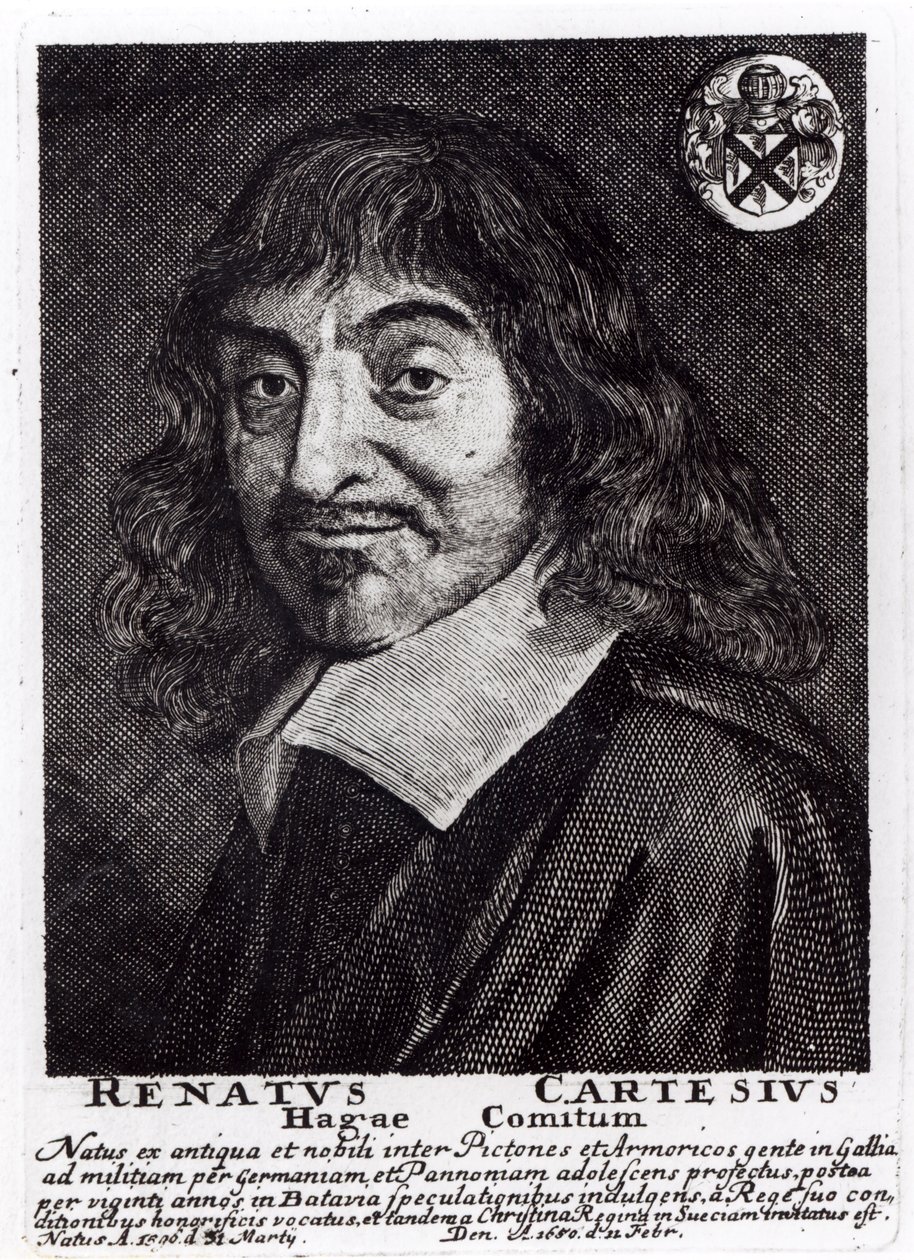 Ritratto di René Descartes da Frans Hals