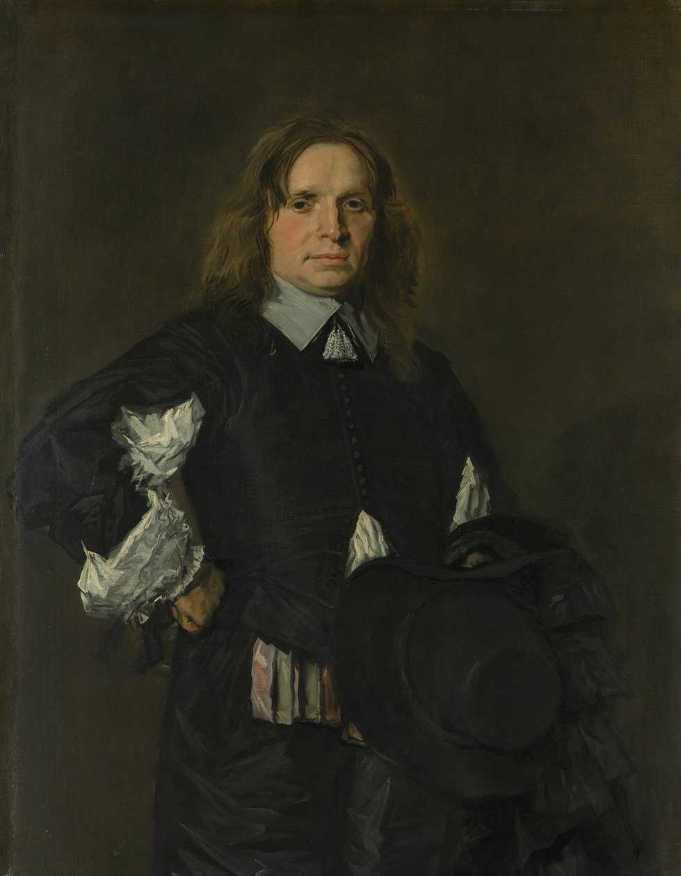 Ritratto di un uomo, primi anni 1650 da Frans Hals