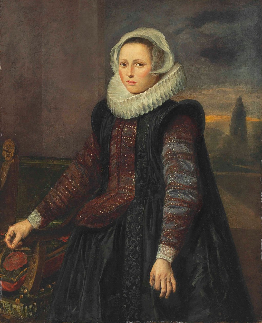 Ritratto di giovane donna da Frans Hals