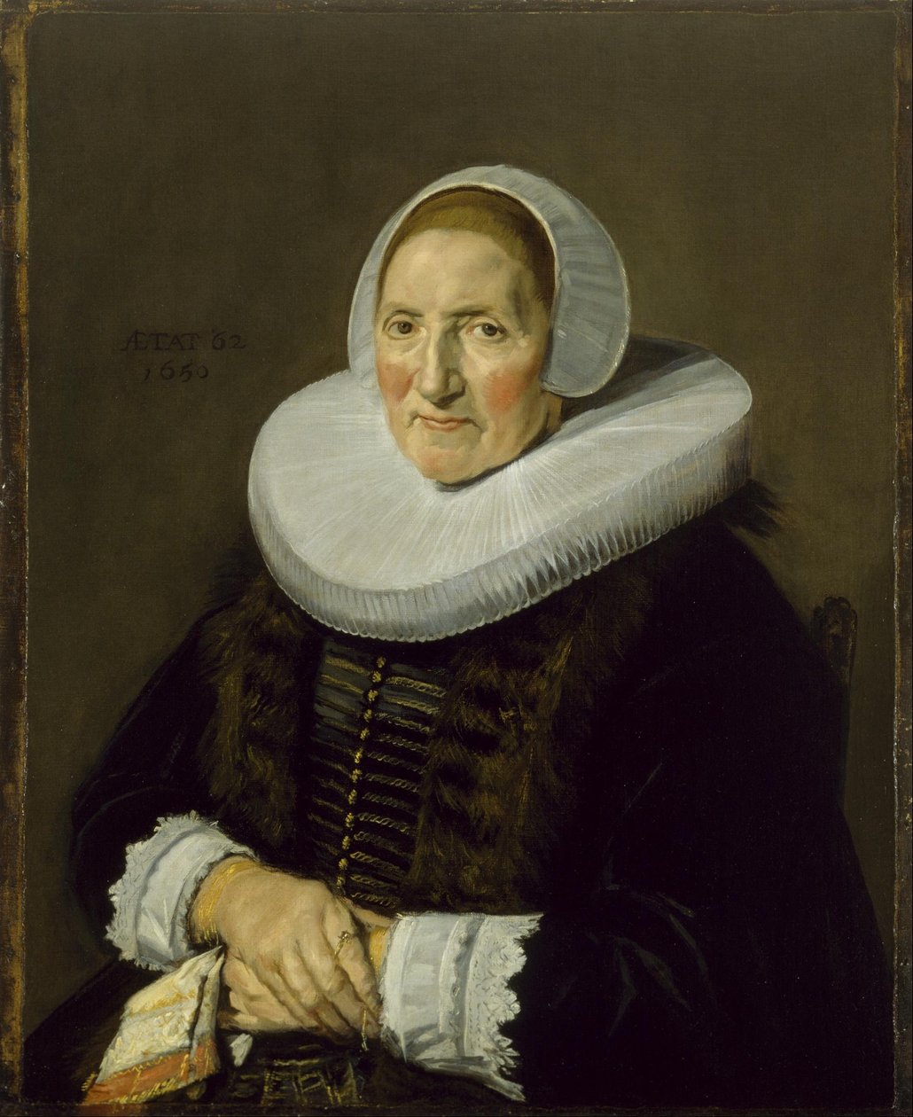 Ritratto di donna anziana da Frans Hals