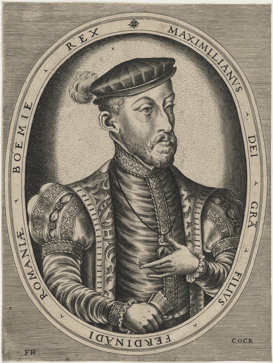 Massimiliano II, imperatore romano da Frans Huys