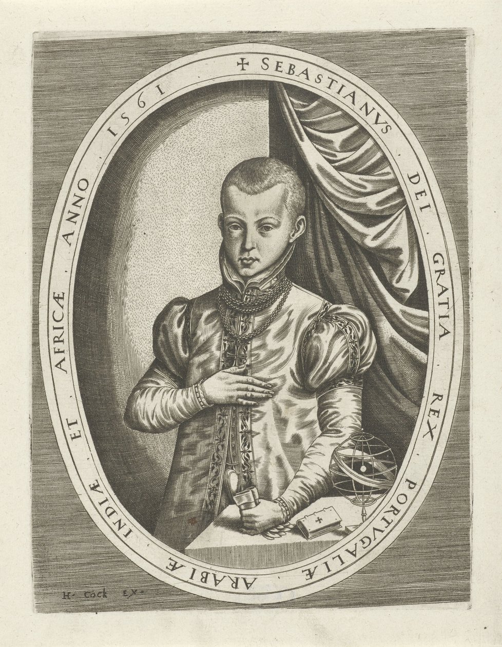 Ritratto di Sebastiano I del Portogallo da Frans Huys