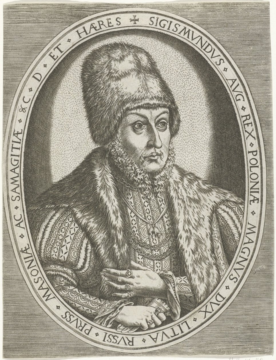 Ritratto di Sigismondo II Augusto da Frans Huys