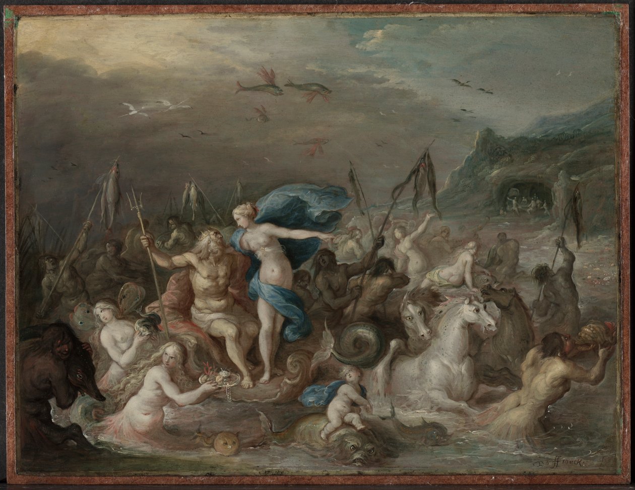 Il trionfo di Nettuno e Anfitrite da Frans II Francken