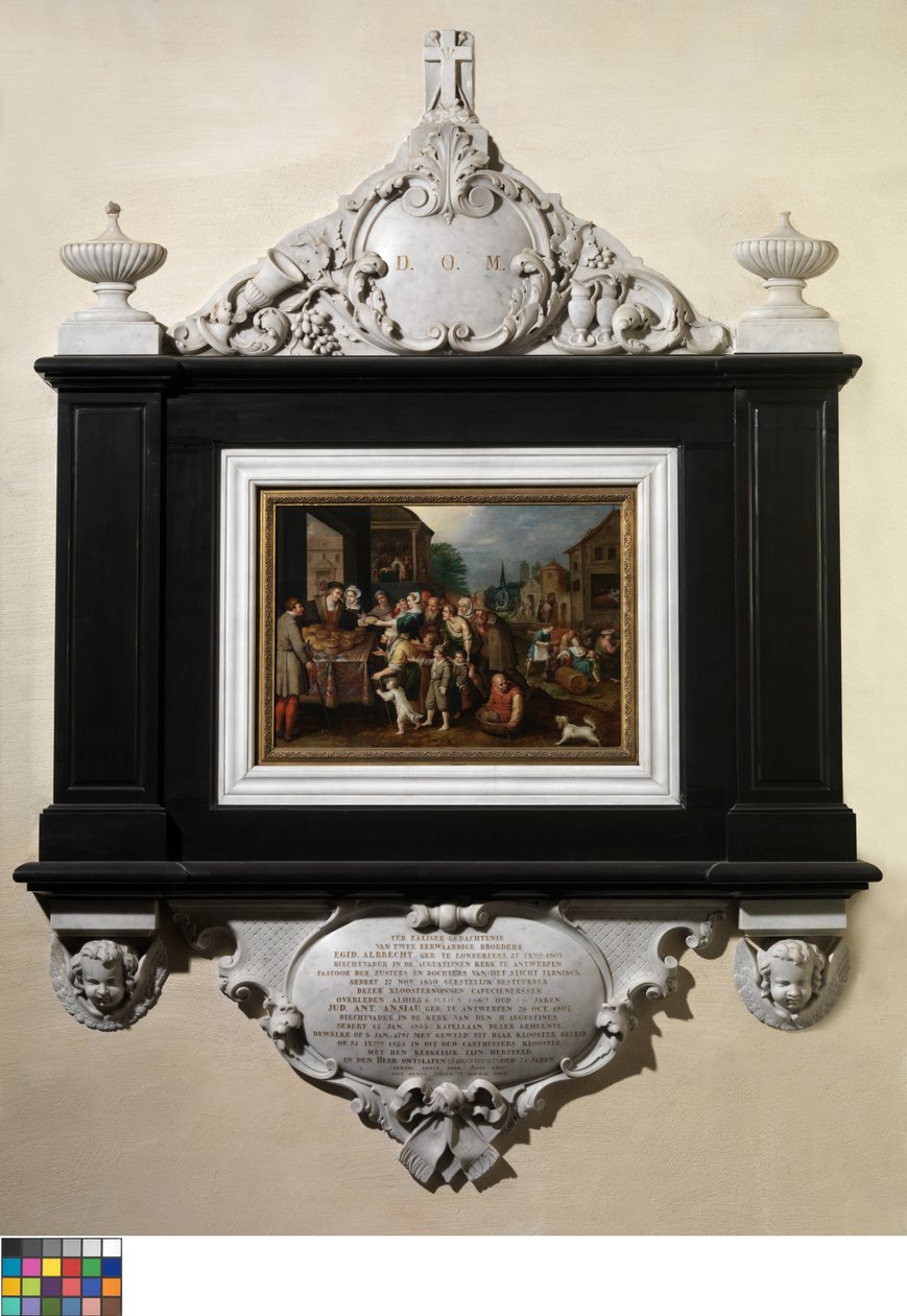 Le sette opere di misericordia da Frans II the Younger Francken