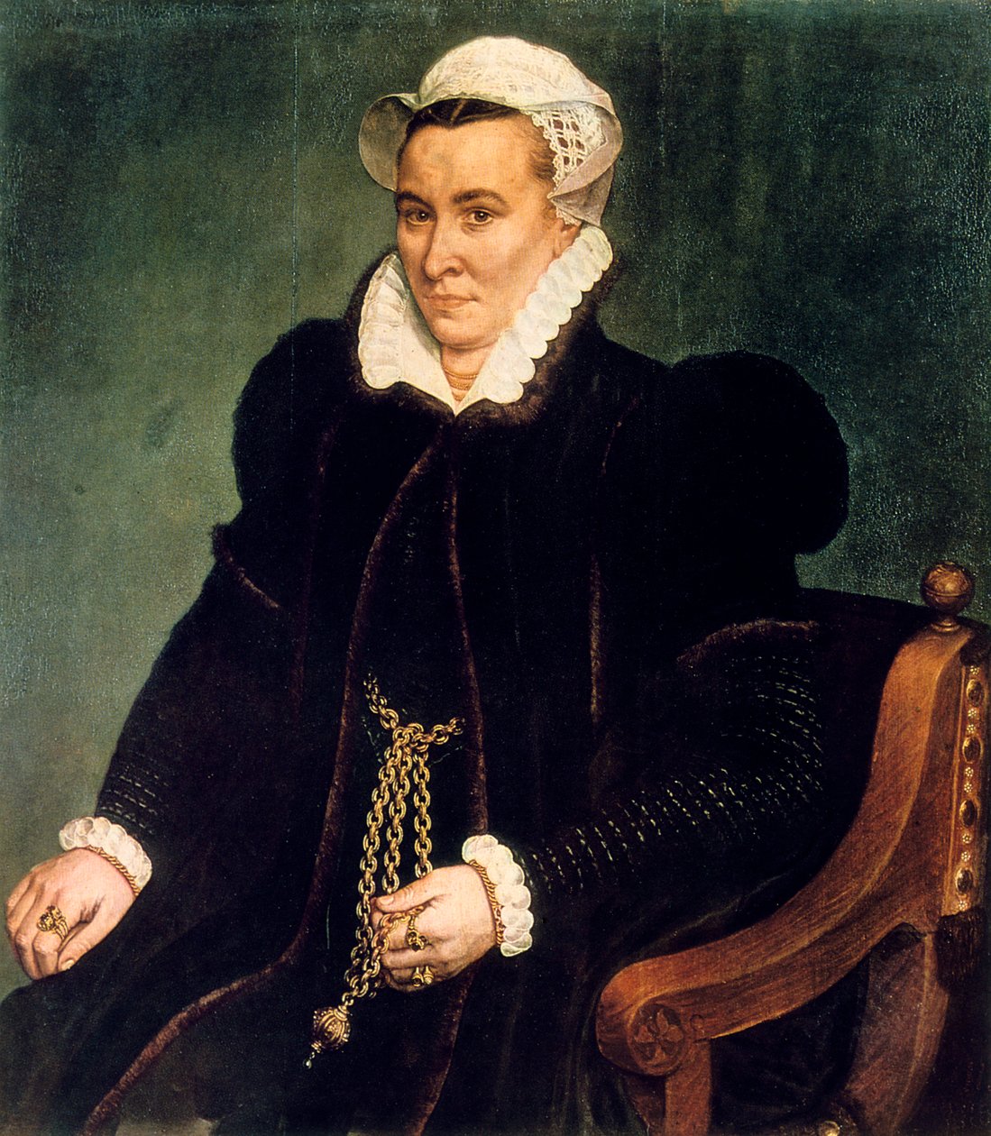Ritratto di una donna, c1565-1581 da Frans Pourbus the Elder