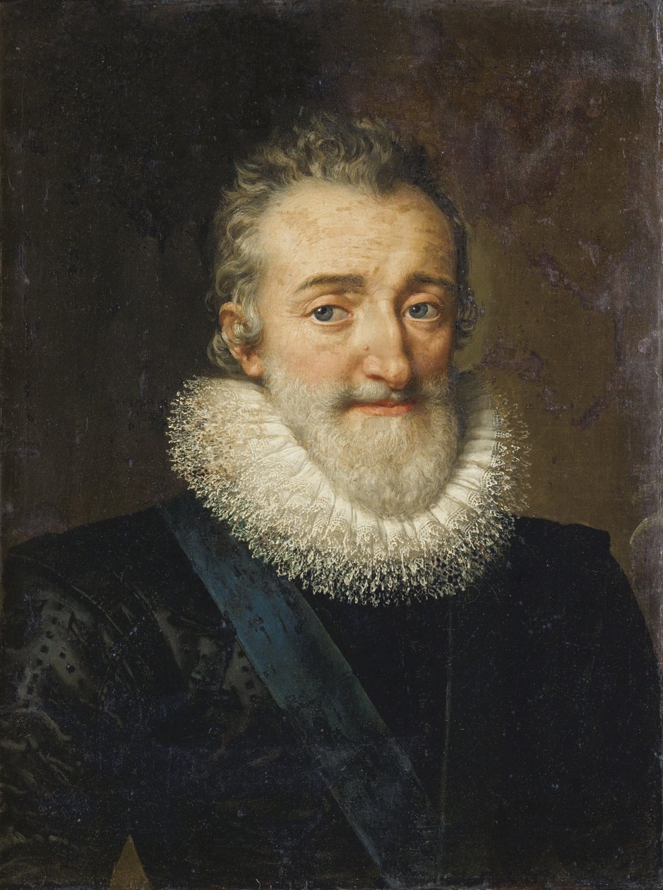 Re Enrico IV di Francia, 1610 da Frans Pourbus the Younger