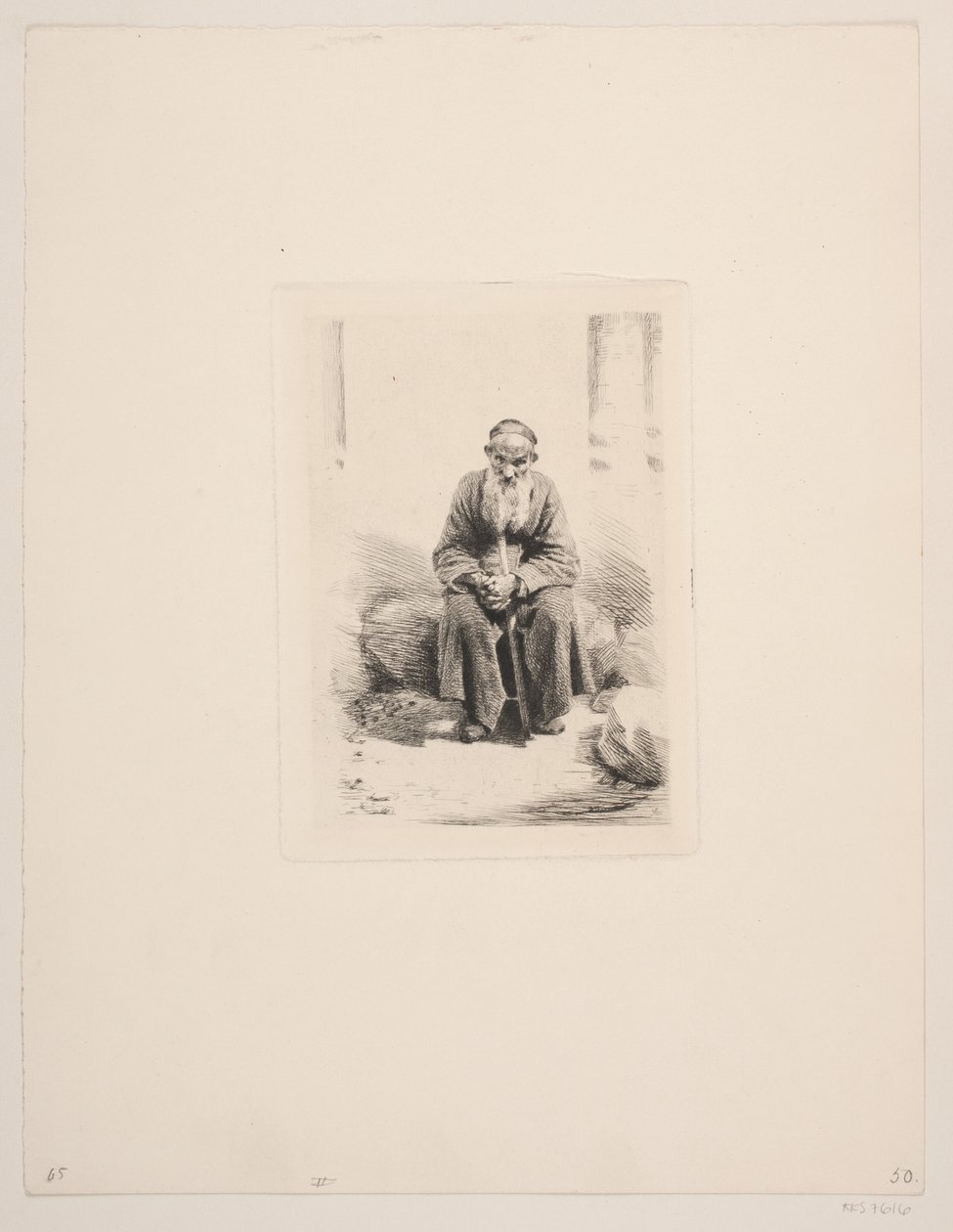Un vecchio orientale da Frans Schwartz