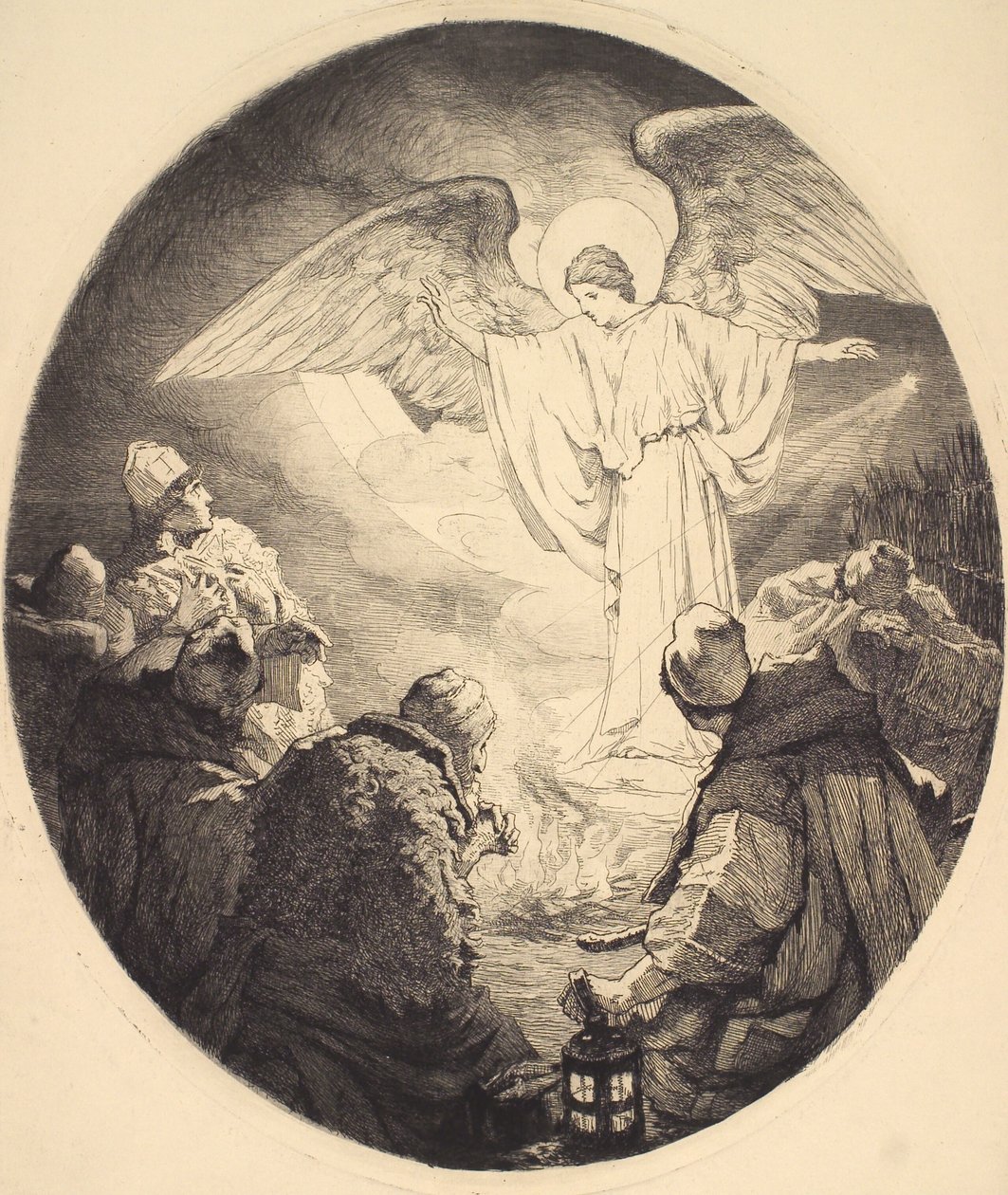 Annunciazione ai pastori da Frans Schwartz