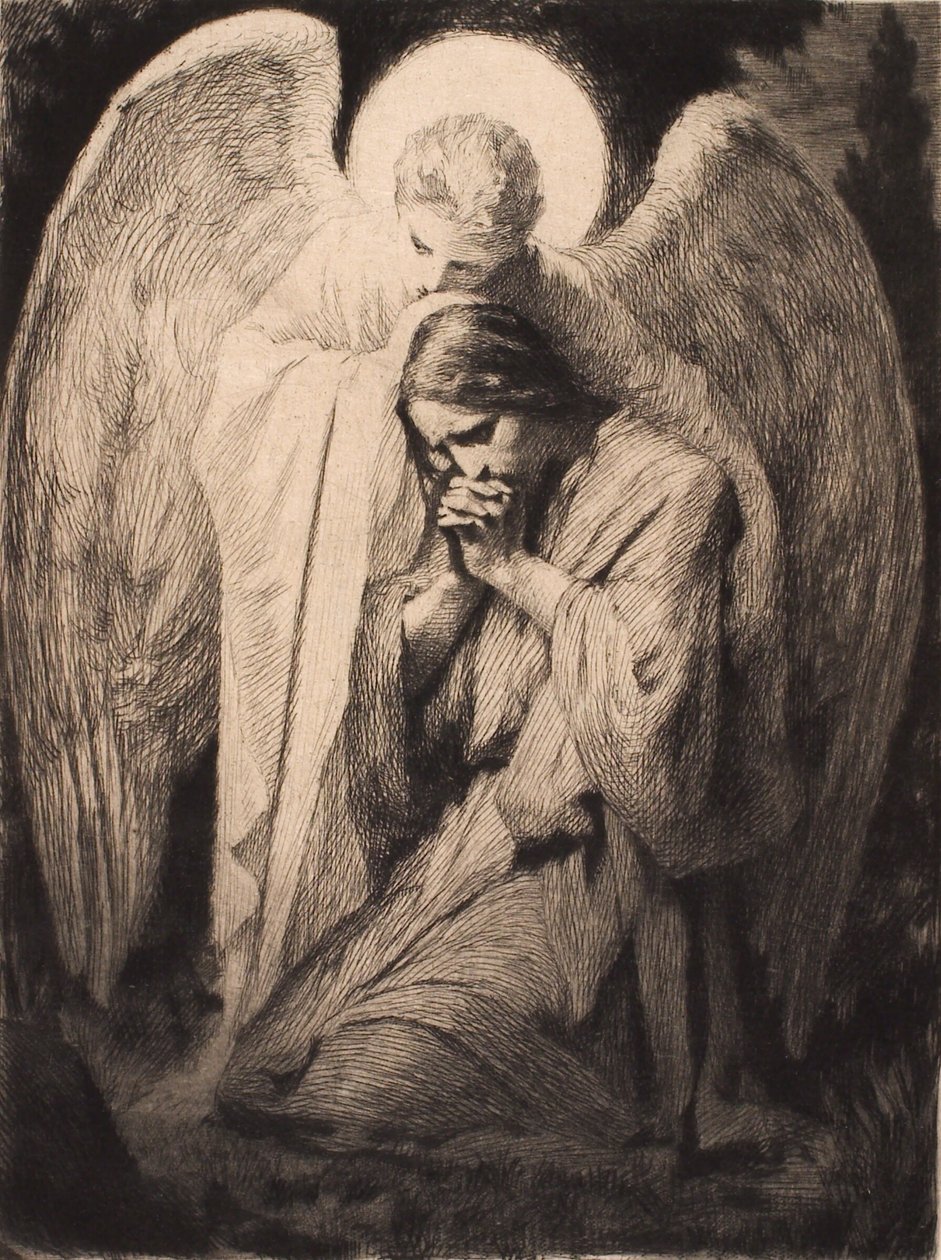 Cristo nel Getsemani da Frans Schwartz