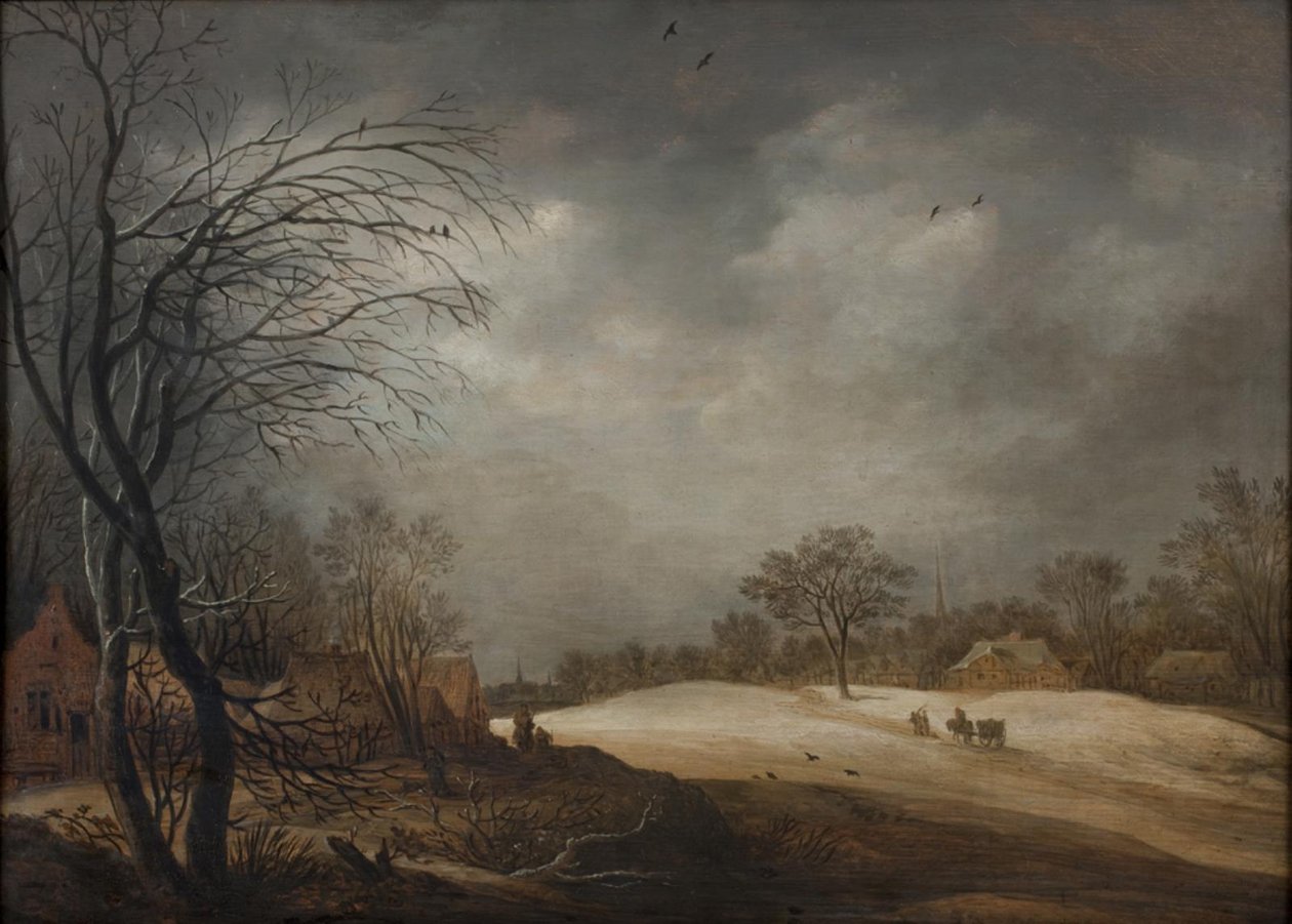 Paesaggio invernale da Frans de Momper