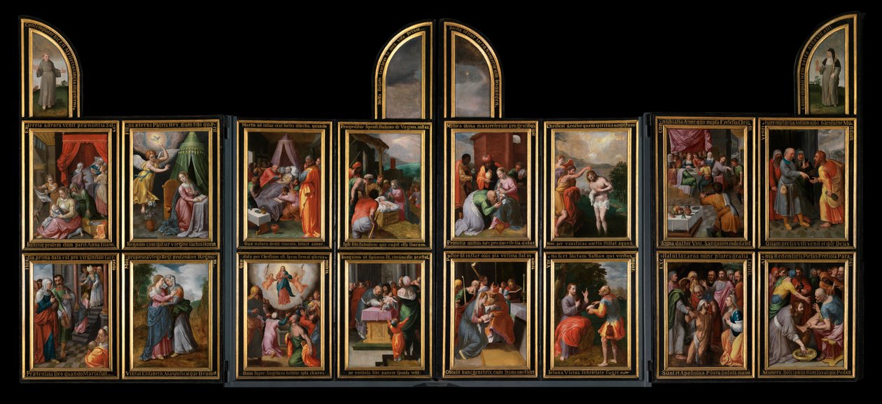 La Vita di Cristo e della Vergine da Frans the Elder Francken
