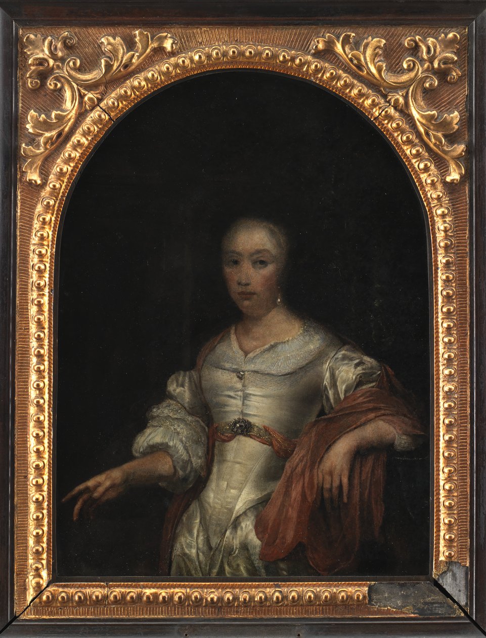 Ritratto di una signora da Frans van I Mieris