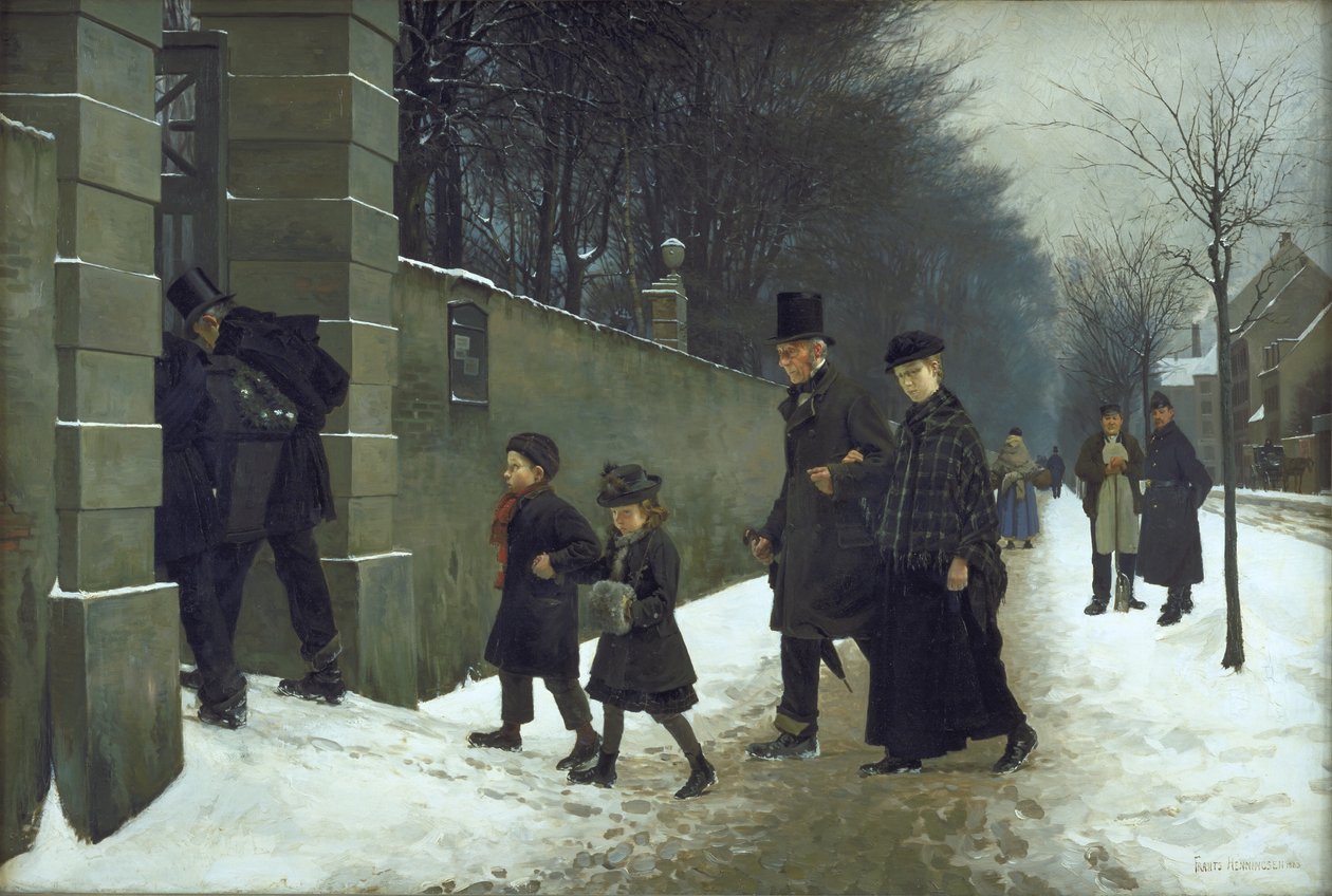 Un funerale da Frants Henningsen