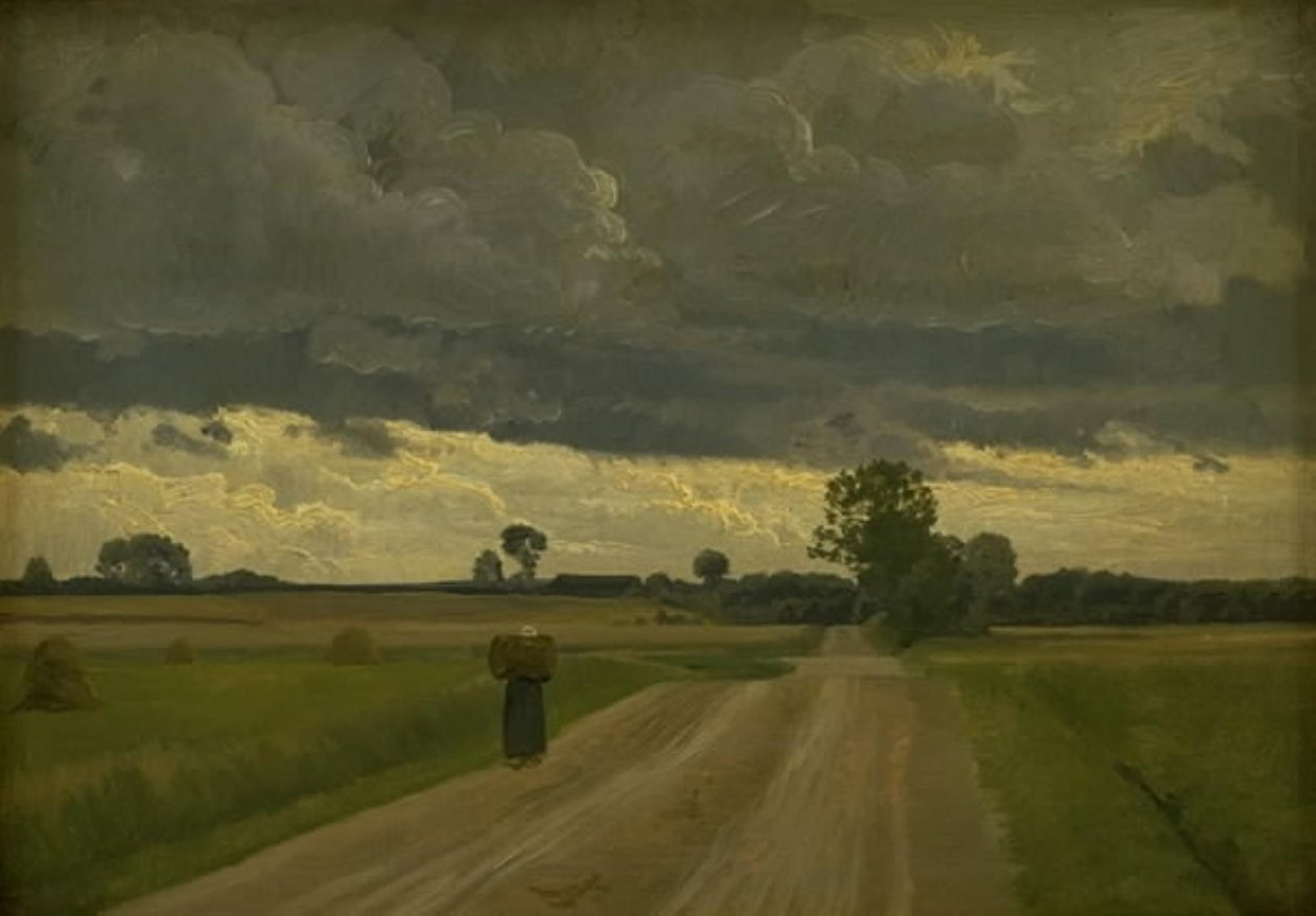 Paesaggio in grigio da Frants Henningsen