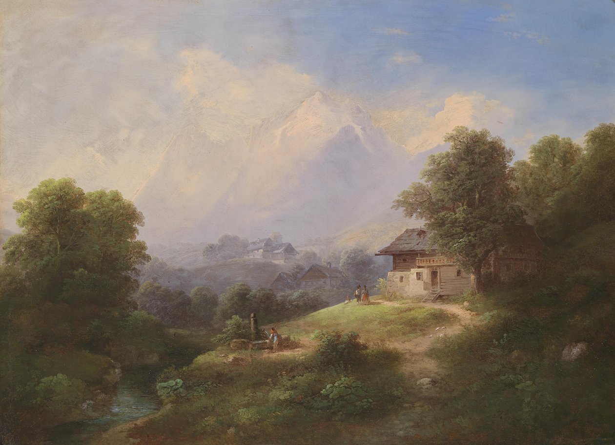 Paesaggio del Sud Tirolo da Franz Barbarini