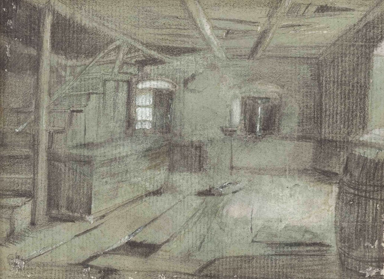 Interno di una casa contadina da Franz Defregger
