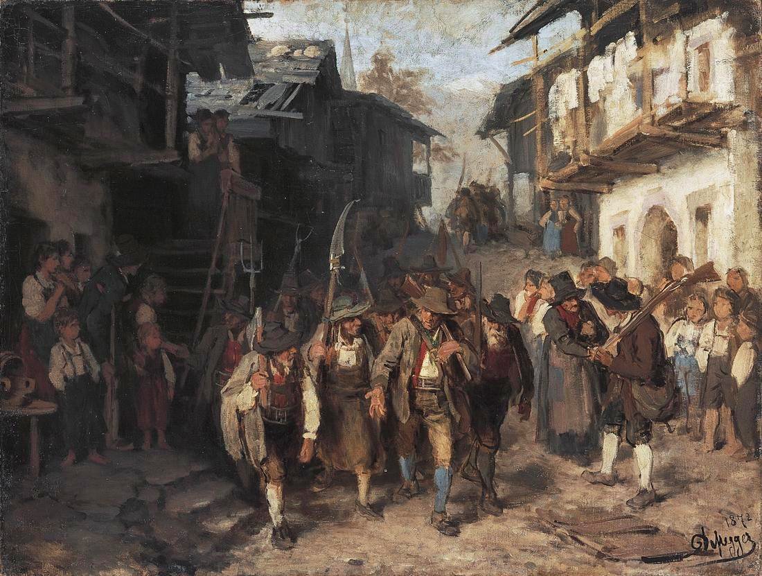 Das letzte Aufgebot da Franz Defregger