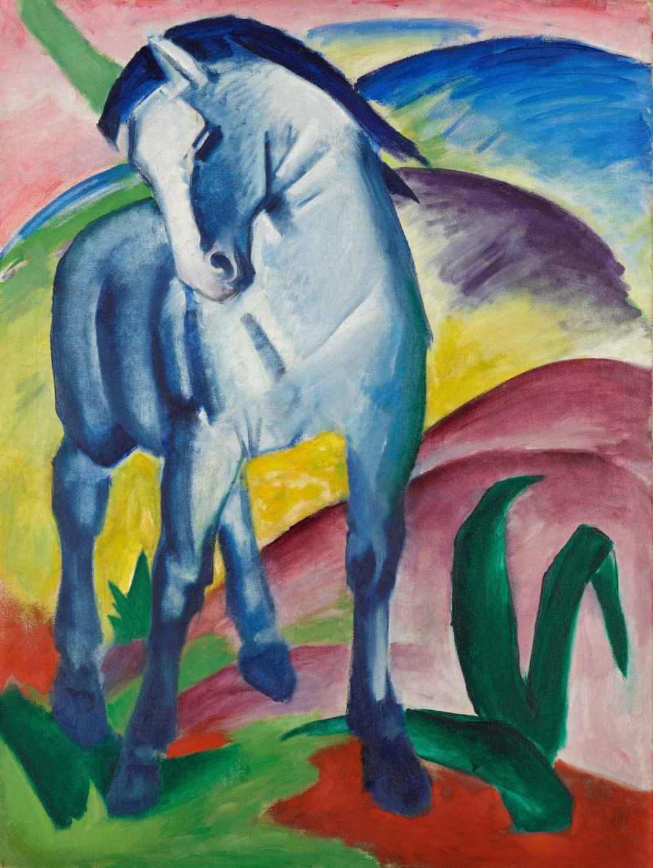 Cavallo blu I da Franz Marc