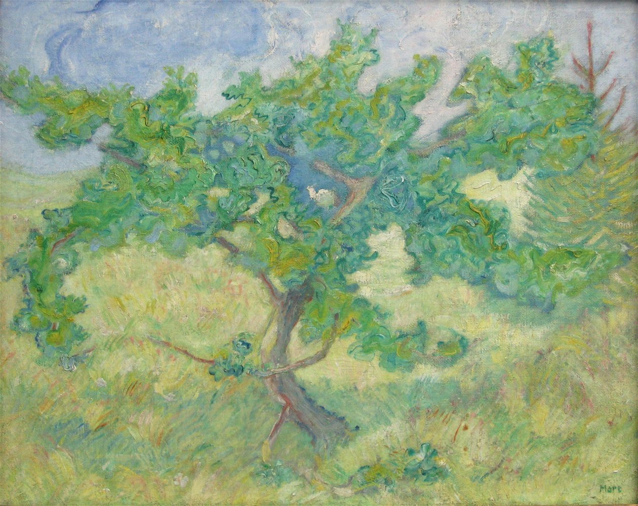 Piccolo albero di quercia da Franz Marc