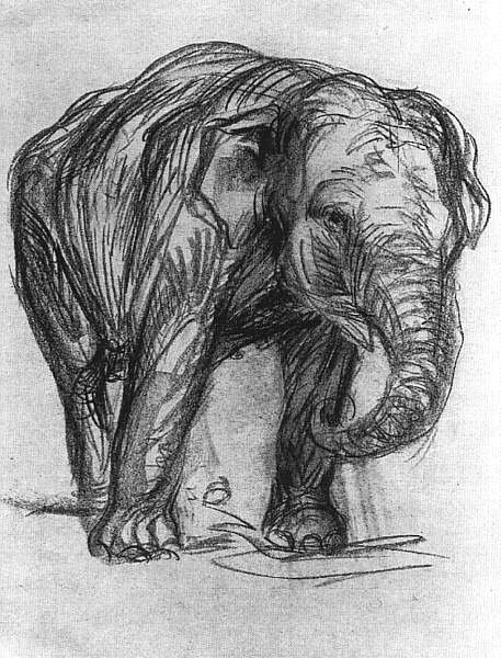 Elefante da Franz Marc