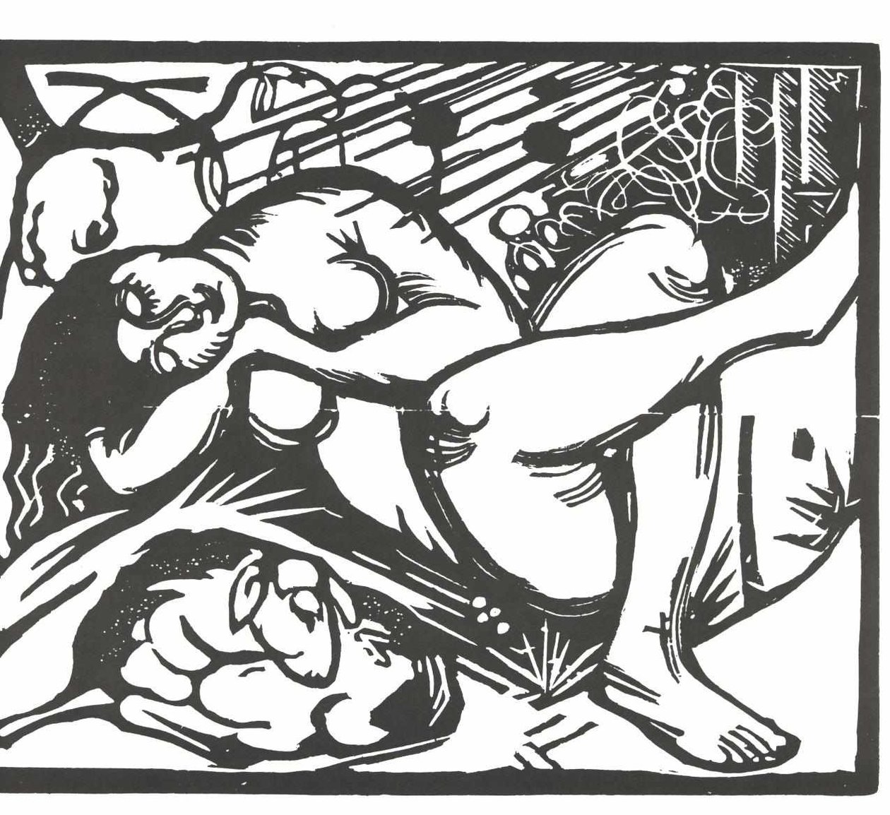 Pastorella dormiente da Franz Marc