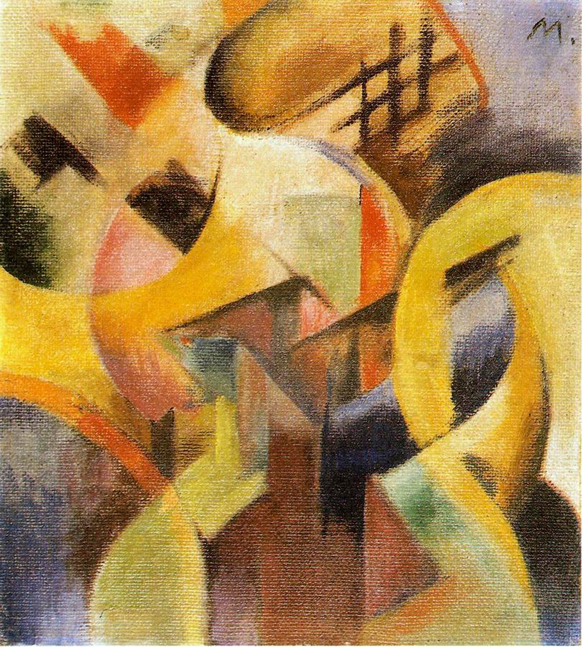 Piccola Composizione I, 1913 da Franz Marc