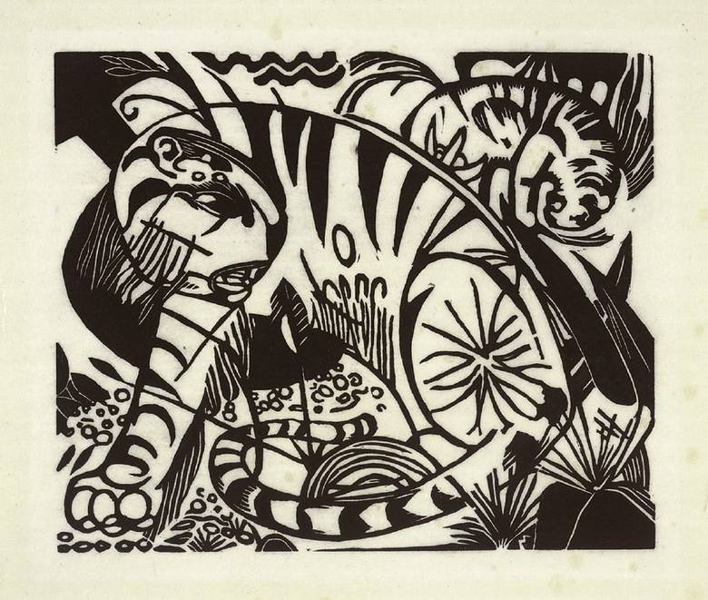 Tigre da Franz Marc