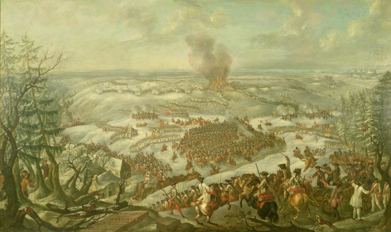 La battaglia di Maxen, novembre 1759 da Franz Paul Findenigg