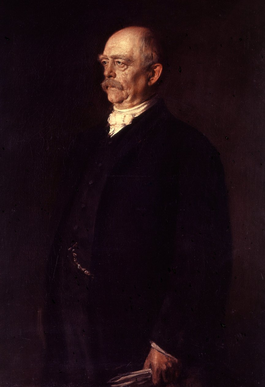 Otto von Bismarck, 1884 da Franz Seraph von Lenbach