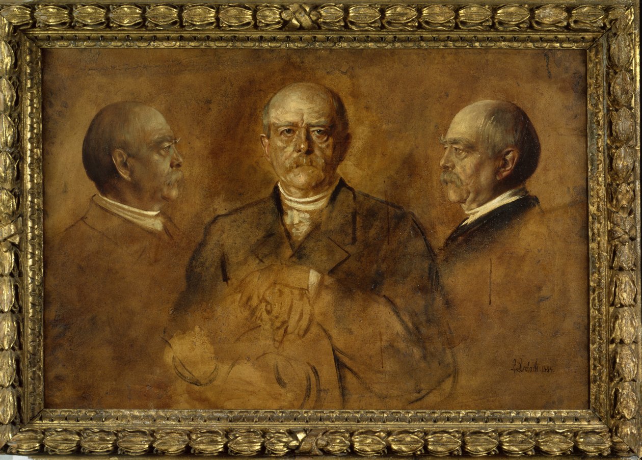 Principe Otto von Bismarck, 1884 da Franz Seraph von Lenbach