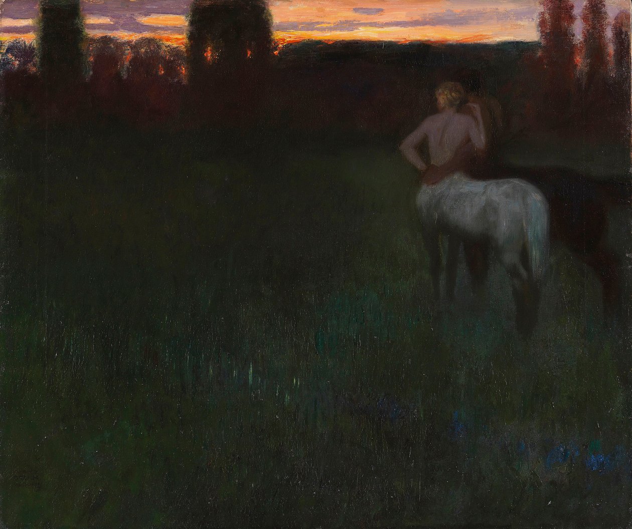 Tramonto da Franz von Stuck