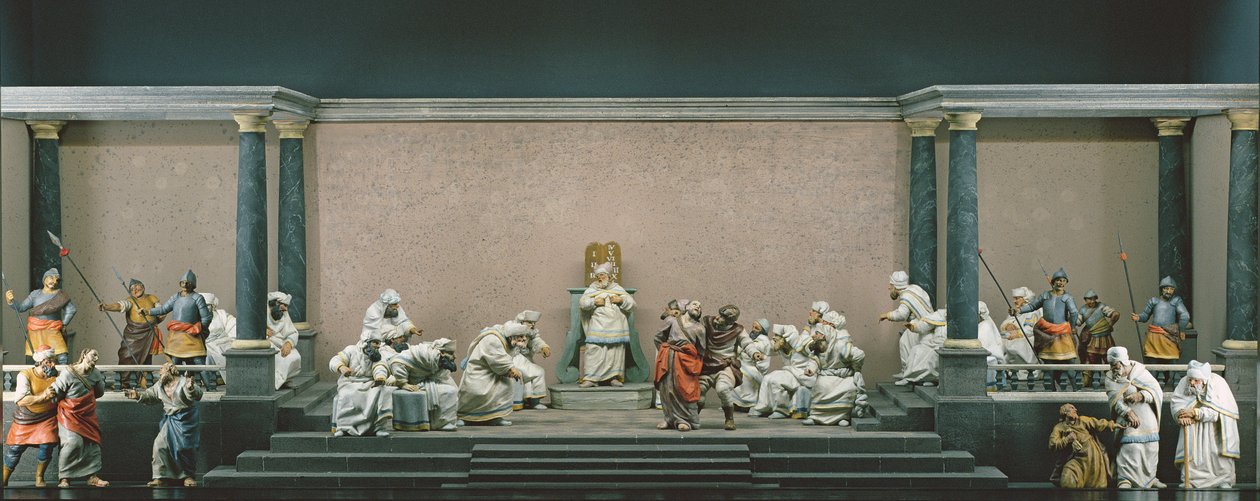 Cristo davanti a Caifa da Franz Xaver Nissl