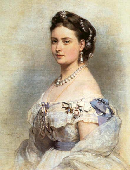 La Principessa Vittoria, Principessa Reale come Principessa della Corona di Prussia da Franz Xaver Winterhalter