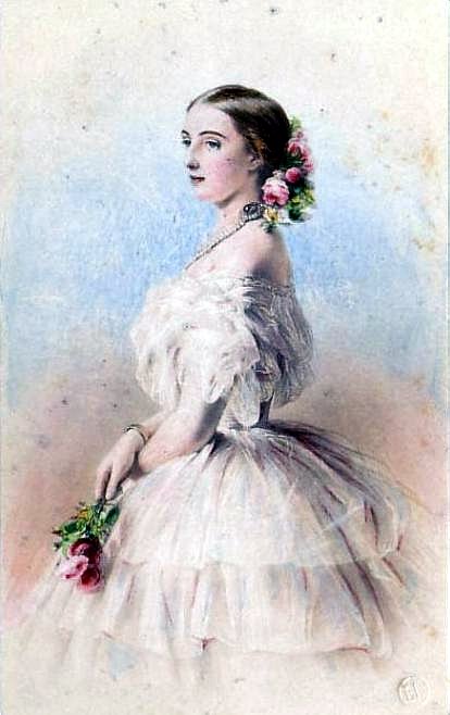 Granduchessa di Russia, Olga Feodorovna da Franz Xaver Winterhalter