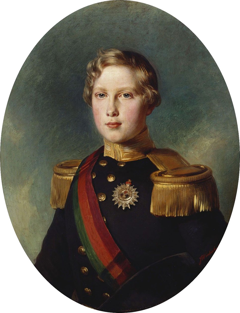 Luigi I, Re del Portogallo da Franz Xaver Winterhalter