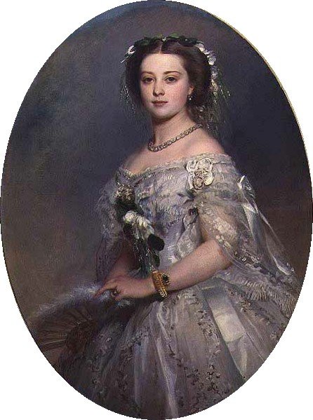 Ritratto di Vittoria, Principessa Reale da Franz Xaver Winterhalter