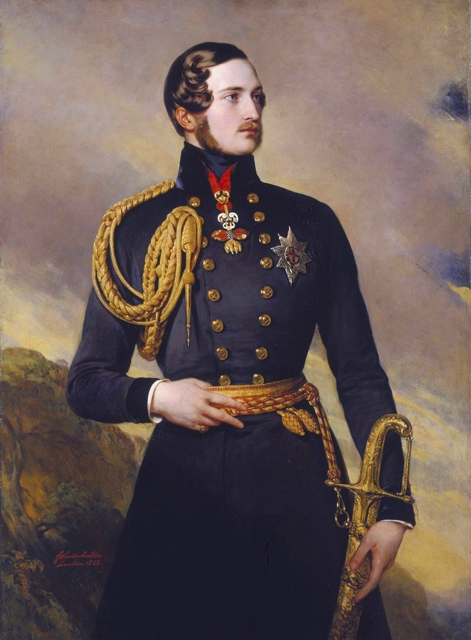 Principe Alberto di Sassonia-Coburgo-Gotha da Franz Xaver Winterhalter