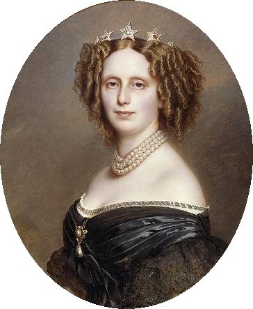 Sophia Frederia di Württemberg da Franz Xaver Winterhalter