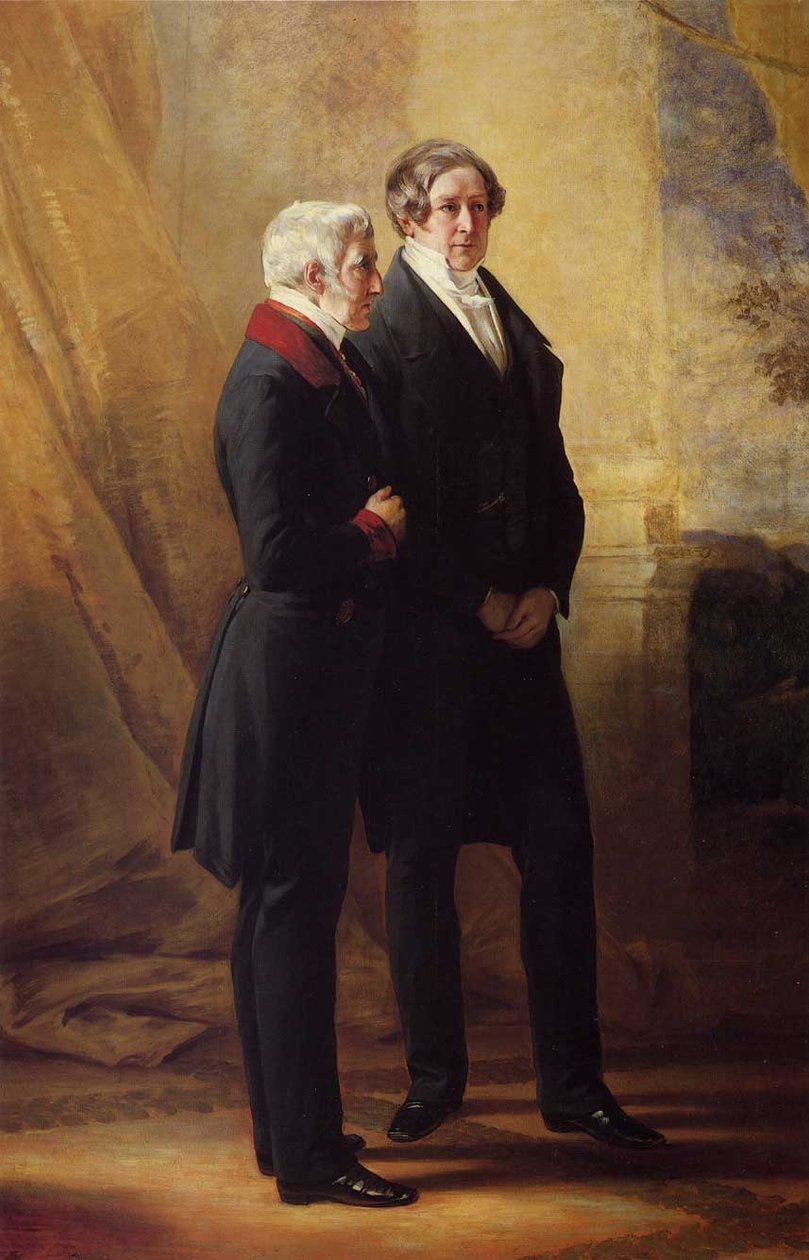 Il Duca di Wellington e Sir Robert Peel da Franz Xaver Winterhalter