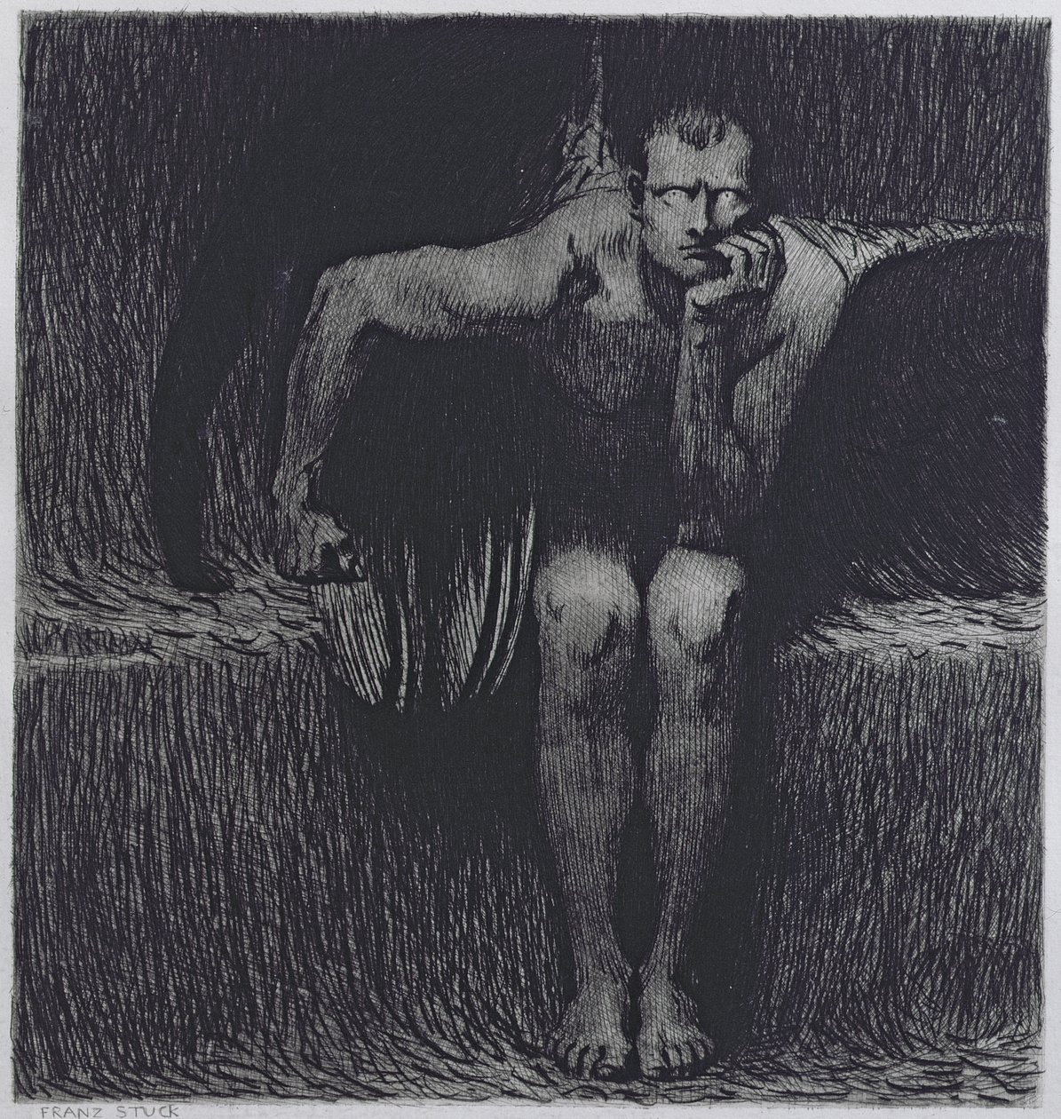 Lucifero da Franz von Stuck