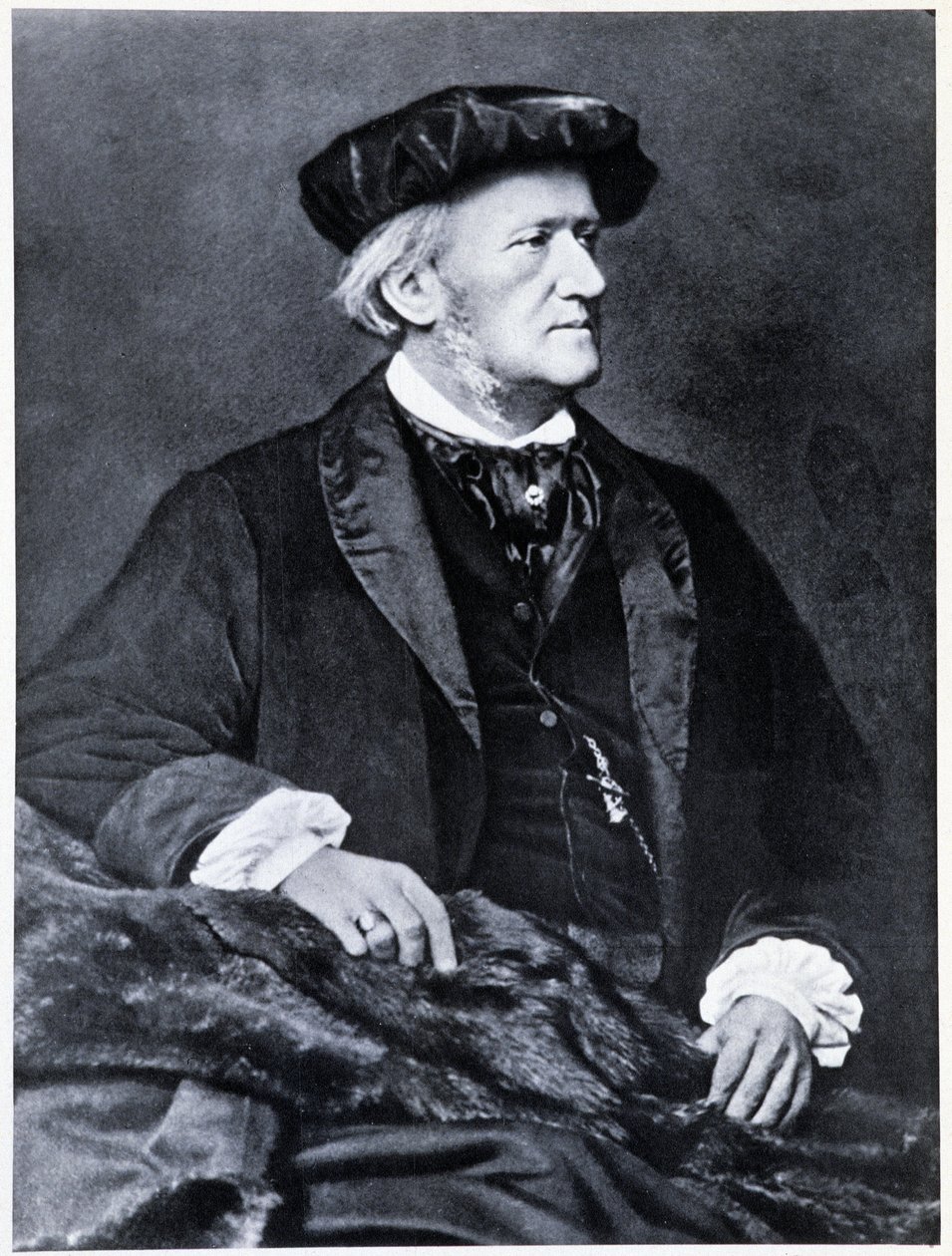 Richard Wagner - ritratto di Franz Hanfstaengl da Franz (after) Hanfstaengl