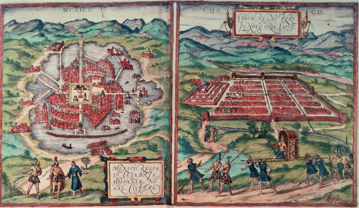 Piani di Città del Messico e Città di Cusco, dal 