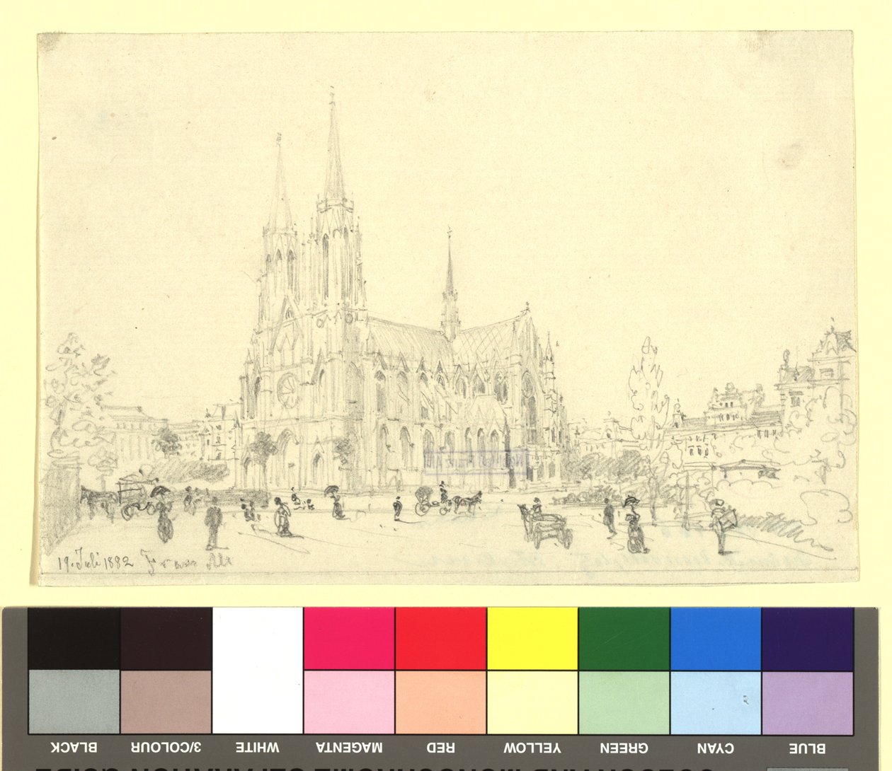 9., Rooseveltplatz - Chiesa Votiva (vista laterale) da Franz Alt