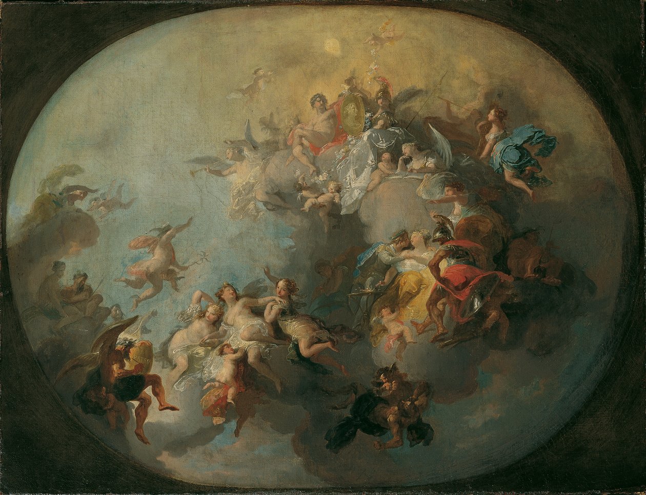 Allegoria di un matrimonio principesco da Franz Anton Maulbertsch