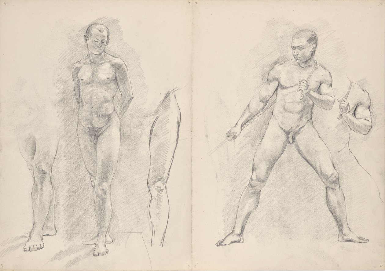 Nudi maschili da Franz Barwig d. Ä.