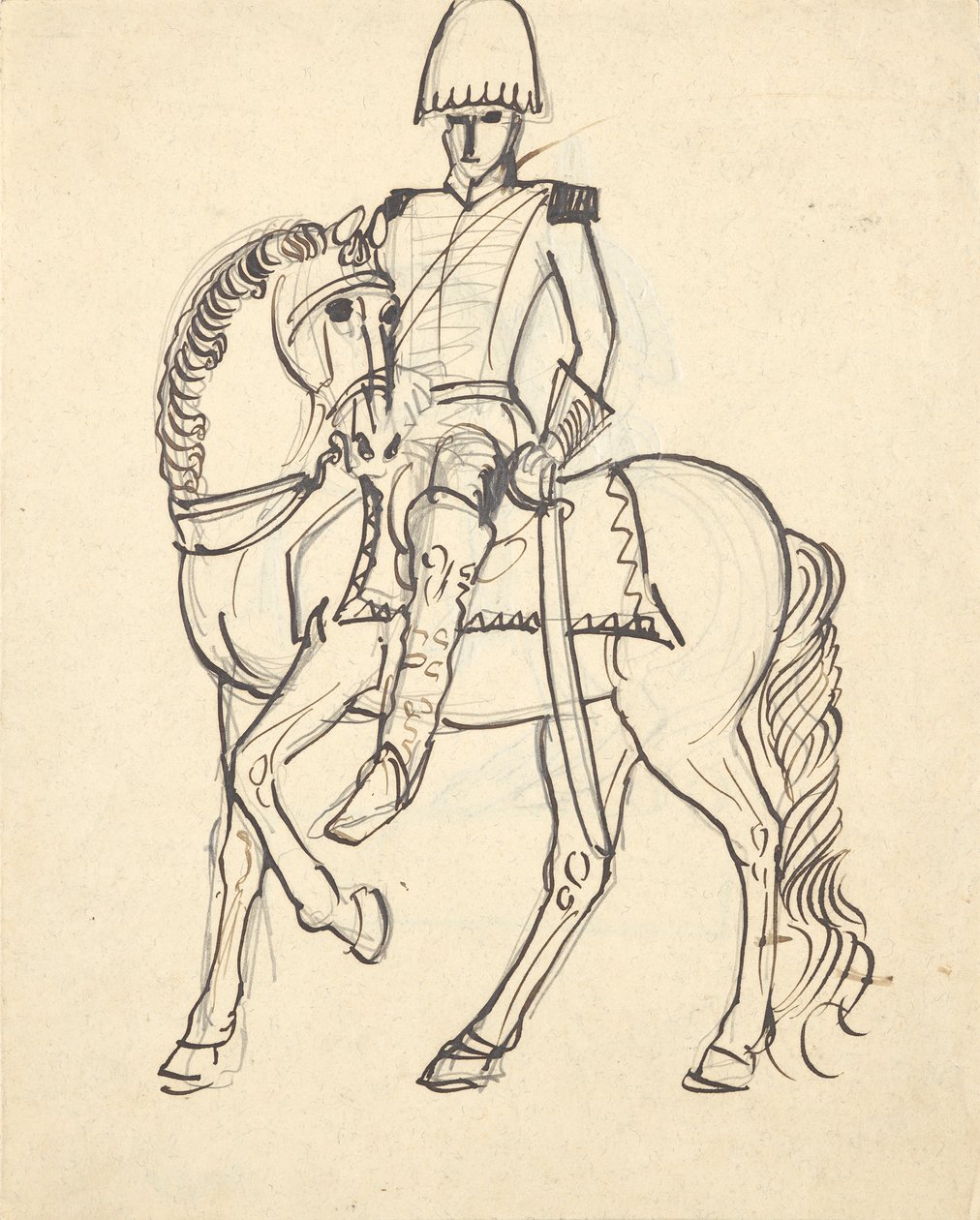Ufficiale a cavallo da Franz Barwig d. Ä.