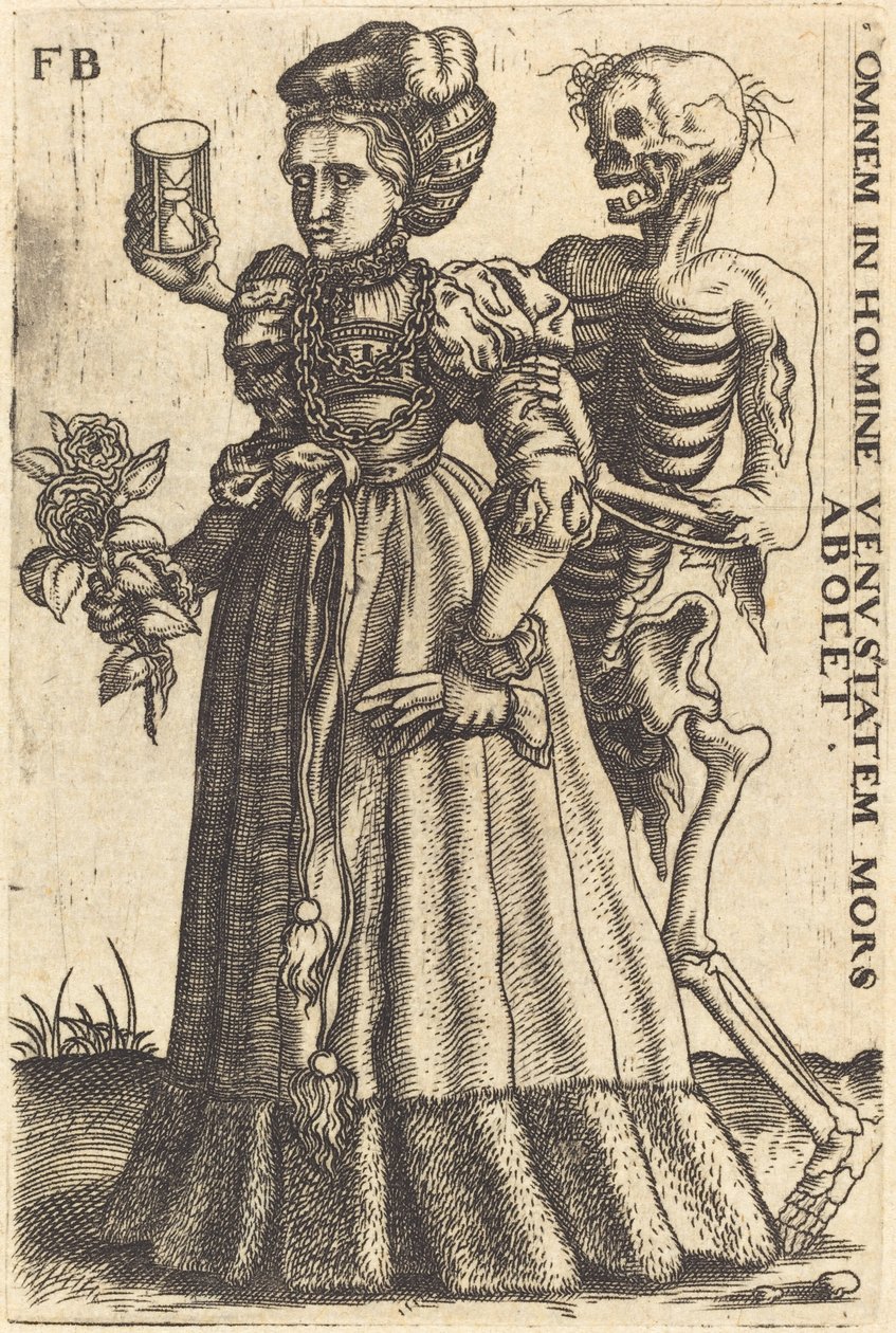 Donna e morte da Franz Brun