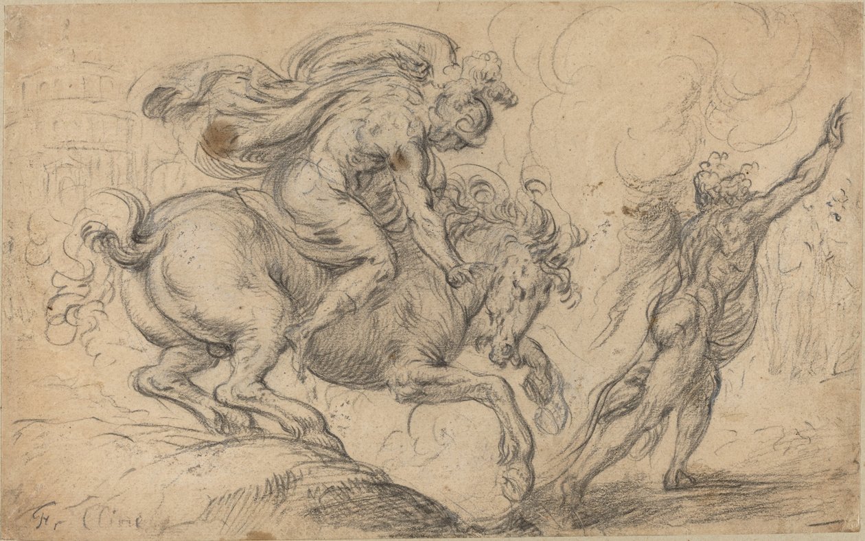 Il sacrificio di Marco Curzio da Franz Cleyn